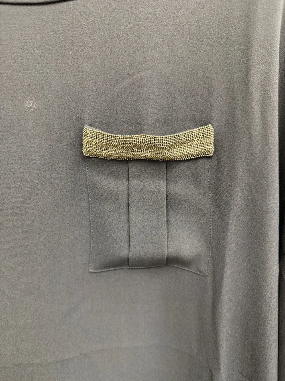 Brunello Cucinelli Verfraaide tuniekjurk Blauw