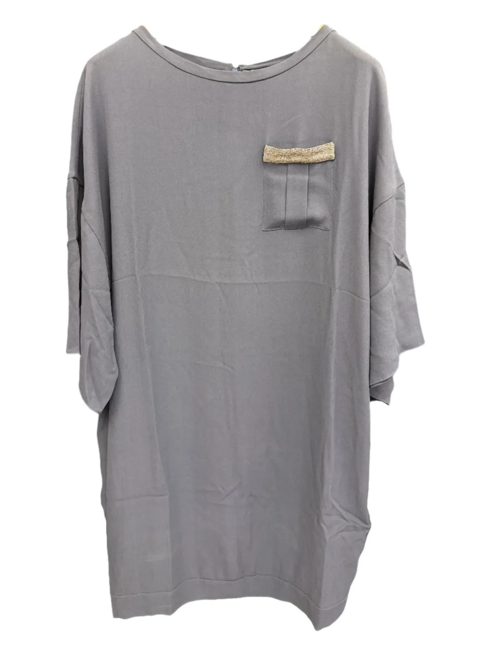 Brunello Cucinelli Verfraaide tuniekjurk Blauw