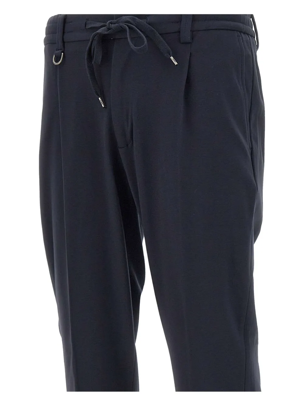 Paolo Pecora Broek met trekkoordtaille Blauw