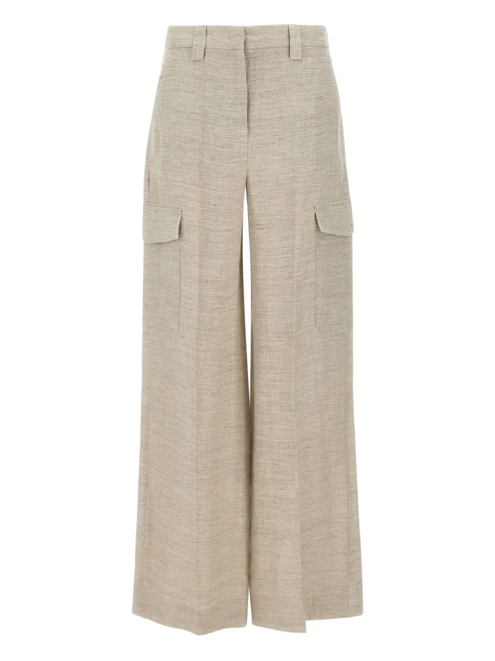 Marella Linnen broek Beige