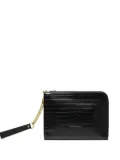 TOM FORD crocodile-embossed laptop bag - Black