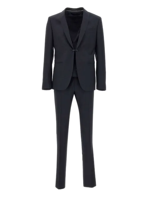 Corneliani costume en laine - Bleu - Corneliani - Modalova