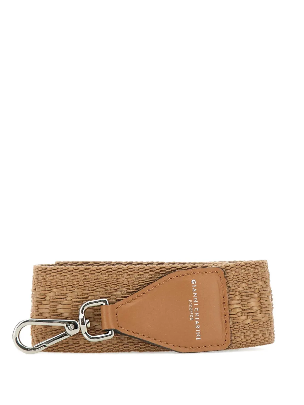GIANNI CHIARINI Etnocolor ショルダーストラップ - ブラウン GIANNI CHIARINI Etnocolor ショルダーストラップ - ブラウン