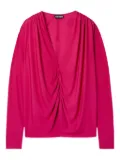 TOM FORD draped blouse - Pink