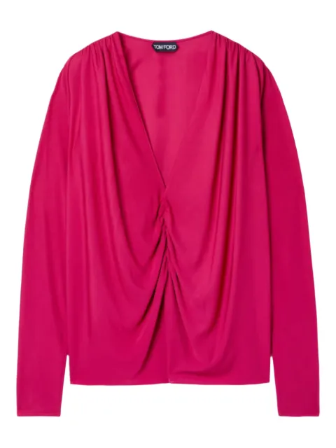 TOM FORD draped blouse
