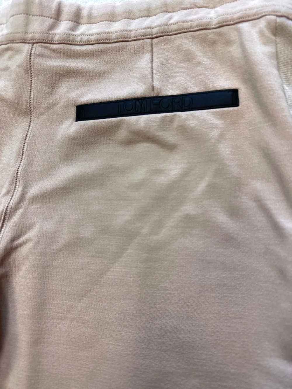 TOM FORD Broek met logoband Roze