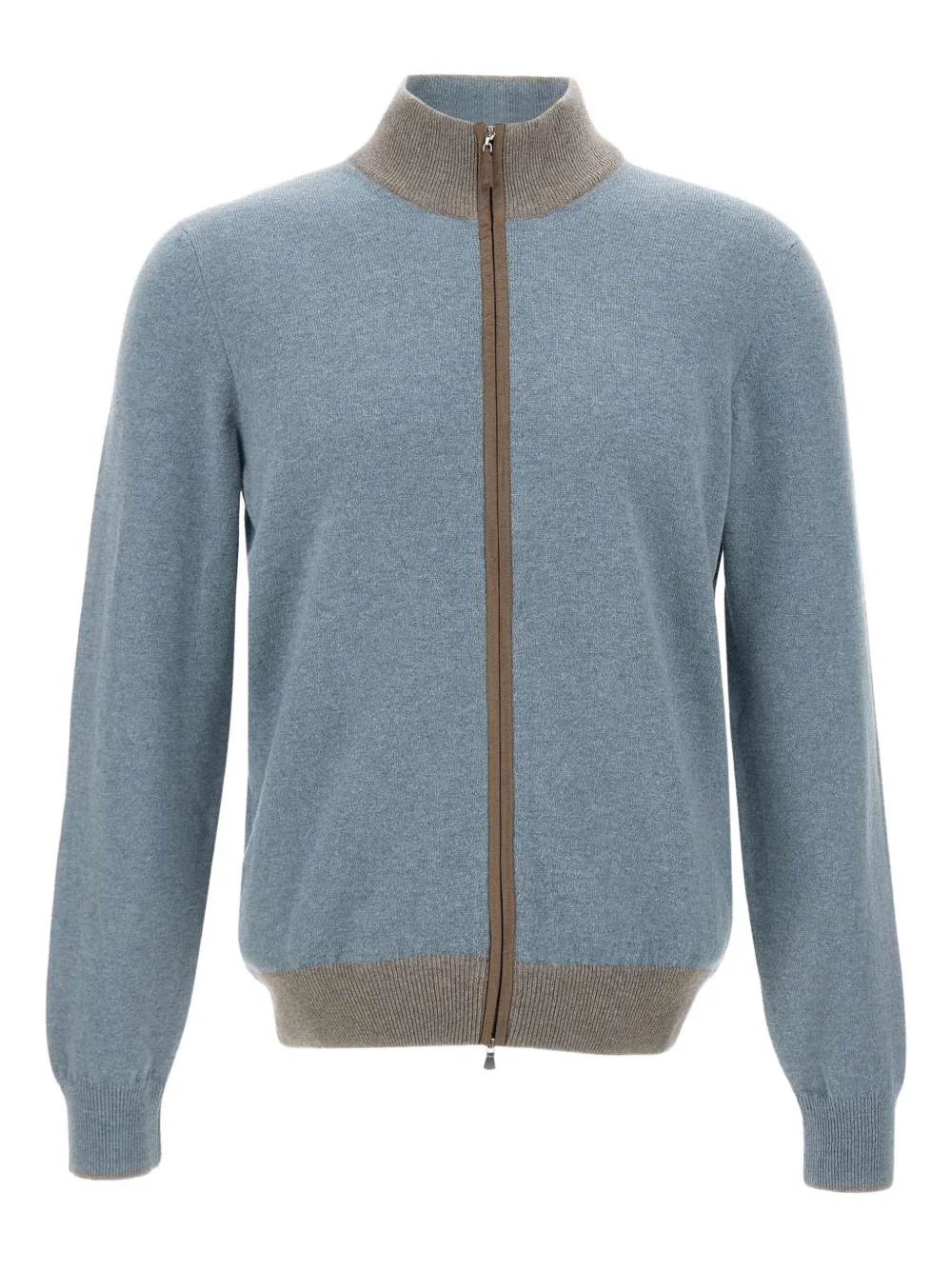 Gran Sasso contrasting-trim cardigan | Blue | Image 1
