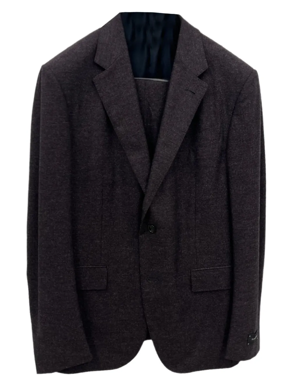 Zegna wool cashmere blazer Paars