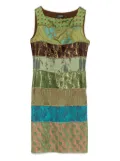 Jean Paul Gaultier Pre-Owned 2000s panelled mini dress - Green