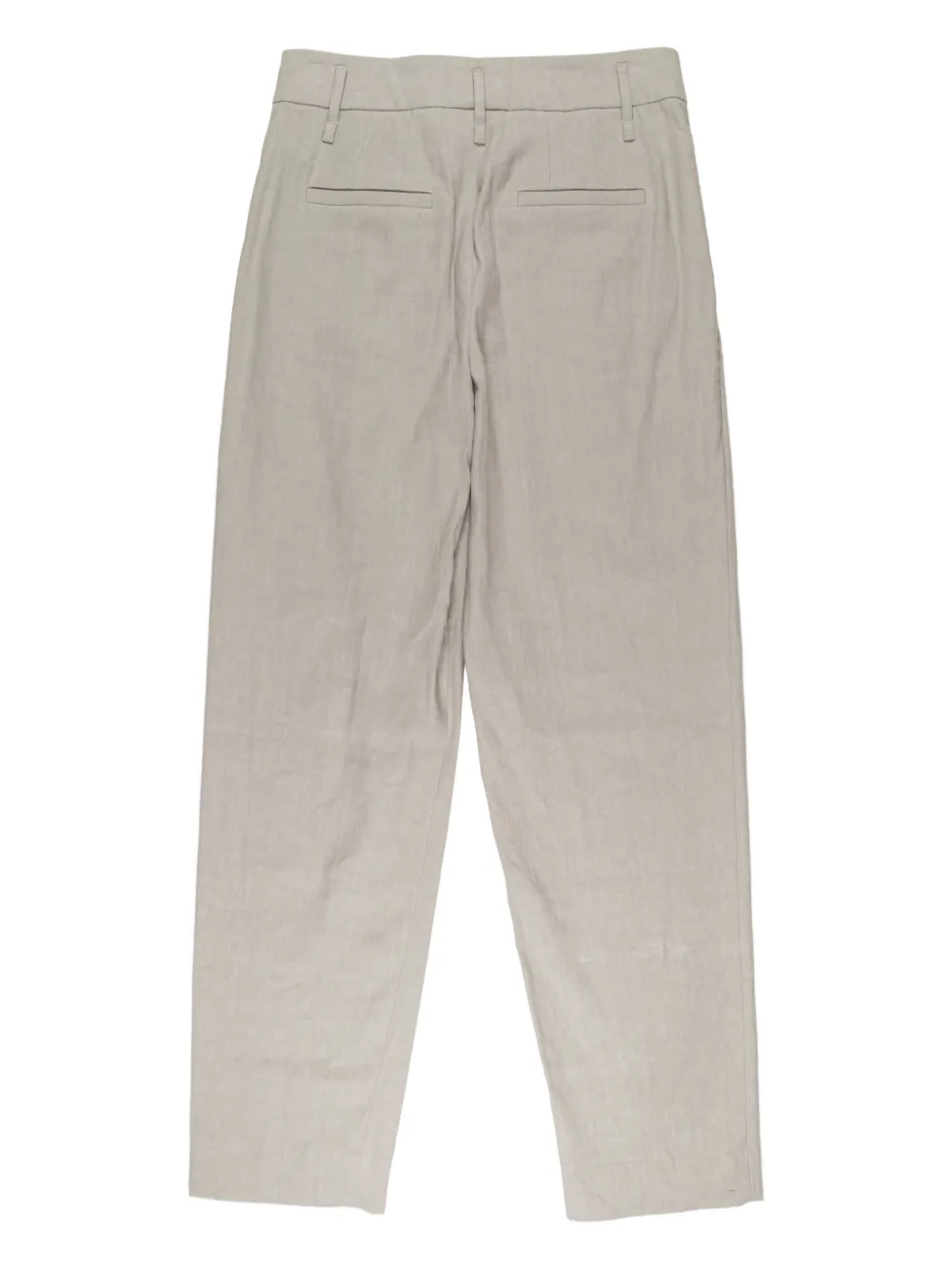 Brunello Cucinelli Broek met toelopende pijpen Grijs