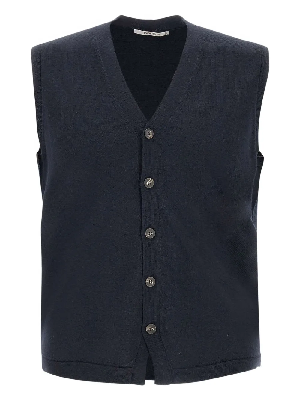 Kangra wool vest | Blue | Image 1