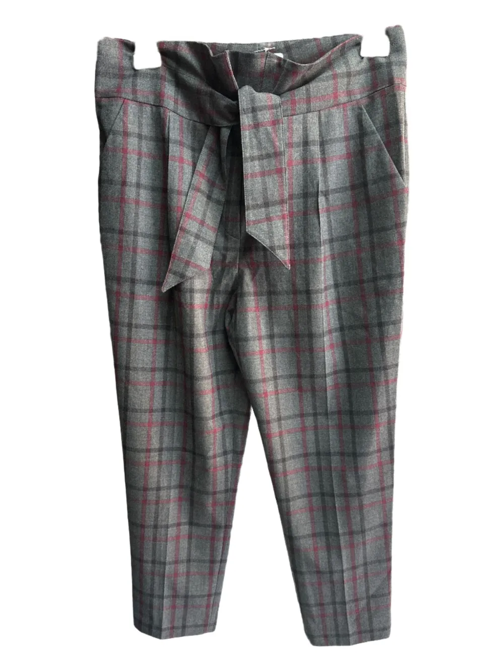Brunello Cucinelli Geruite broek Grijs