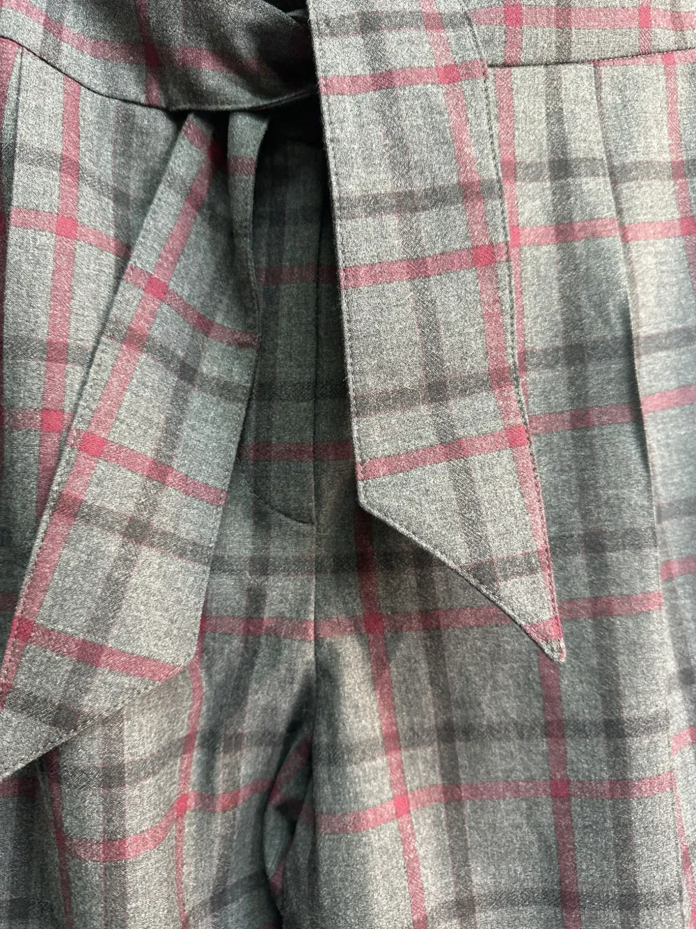 Brunello Cucinelli Geruite broek Grijs