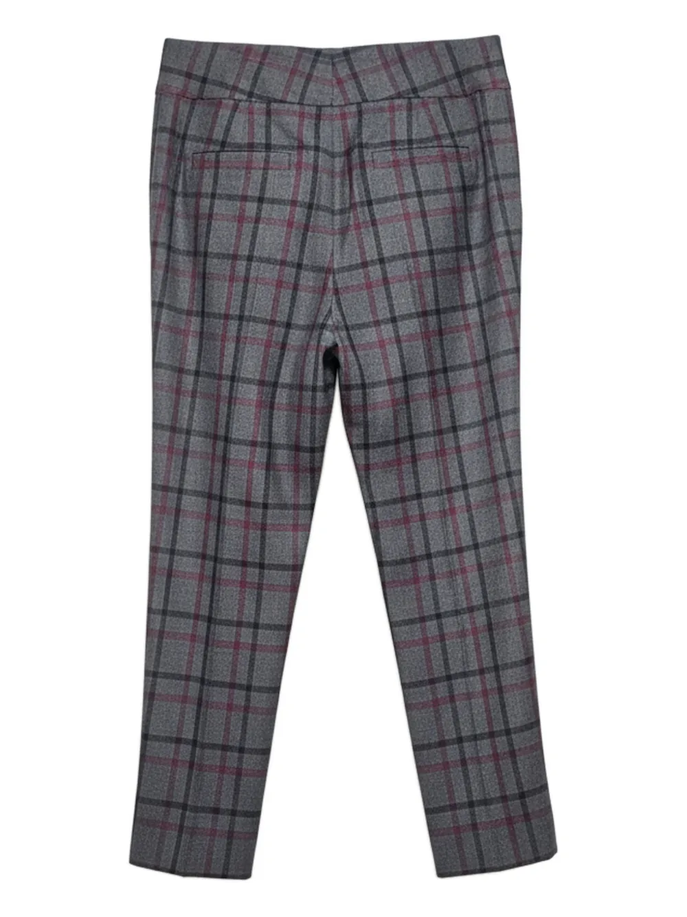 Brunello Cucinelli check-pattern trousers | Tapered Pants | Image 2