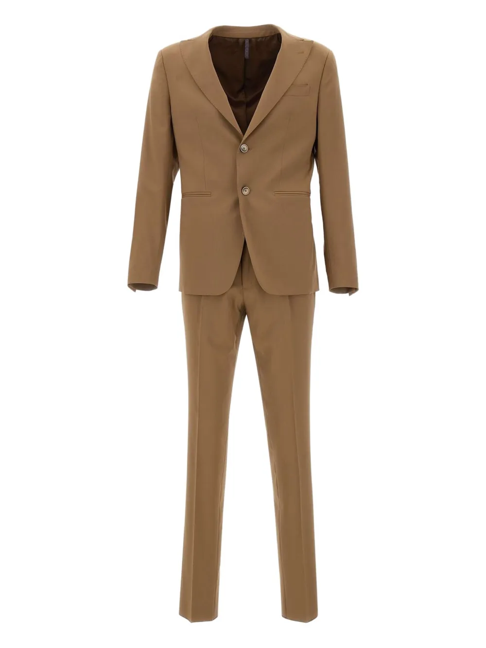 Santaniello traje con botones | marrón | Image 1
