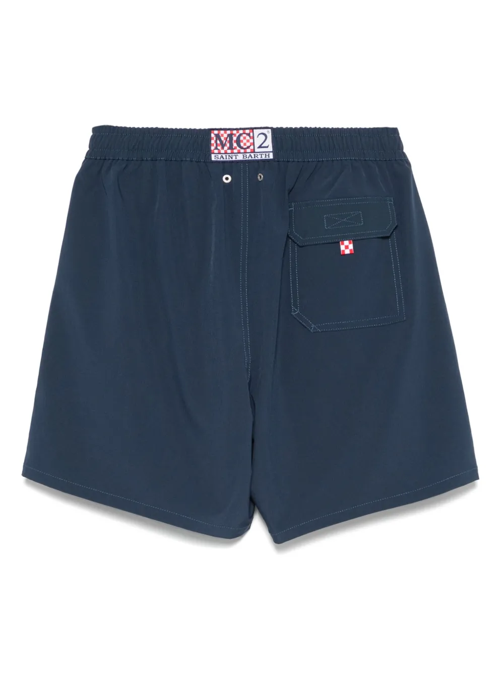 MC2 Saint Barth slogan-print swim shorts | Badeshorts | Image 2