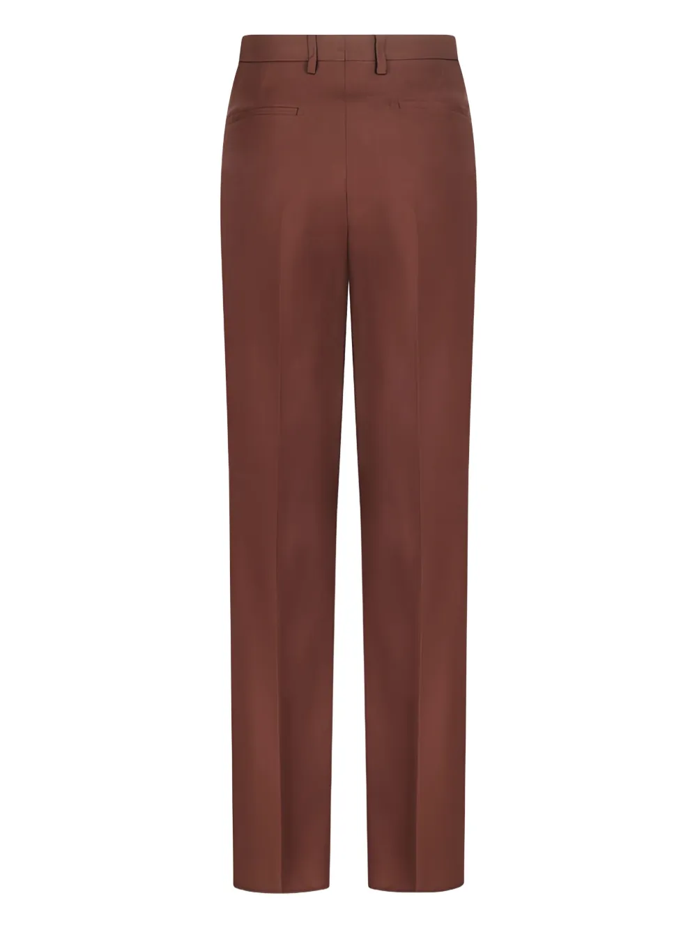 Tagliatore pressed-crease trousers - Bruin