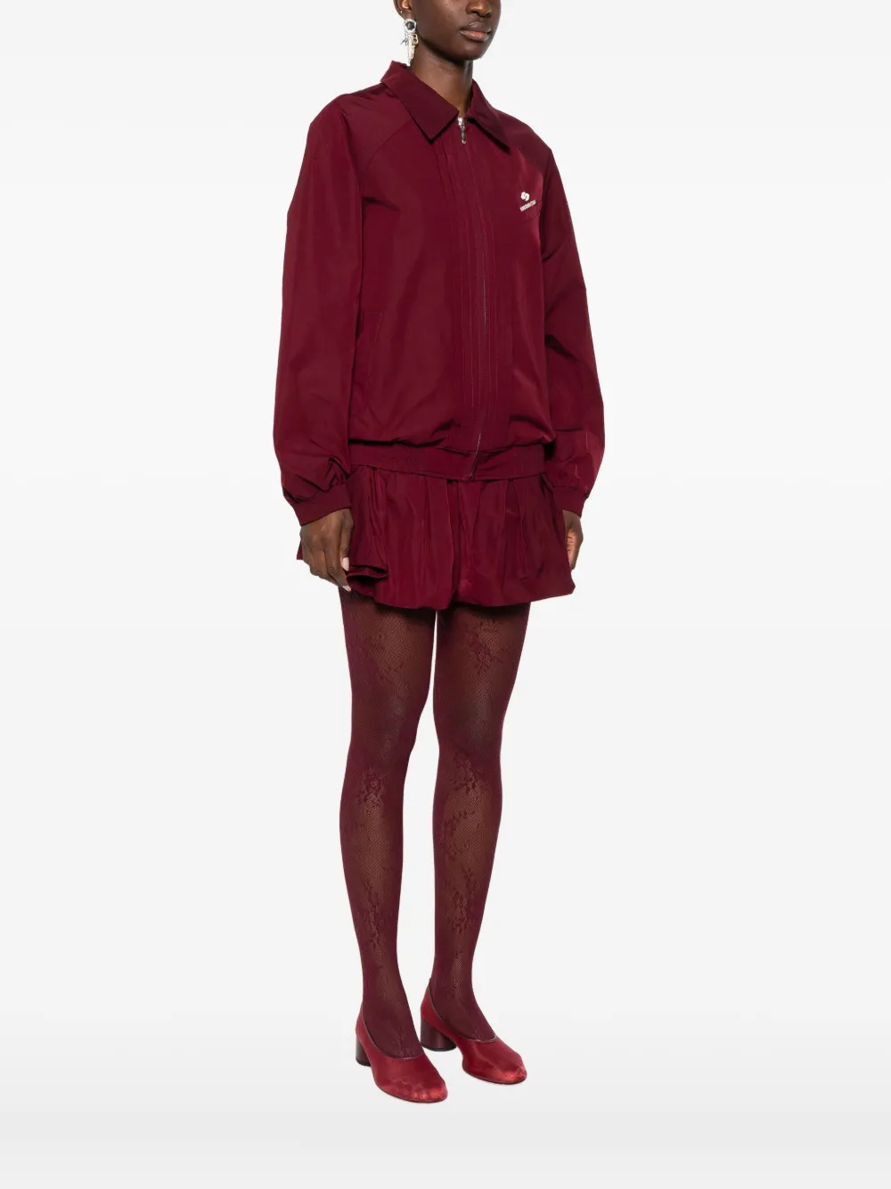 Shushu-tong Logo-detail Track Jacket In Red