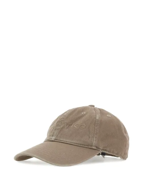The Attico logo-embroidered cap