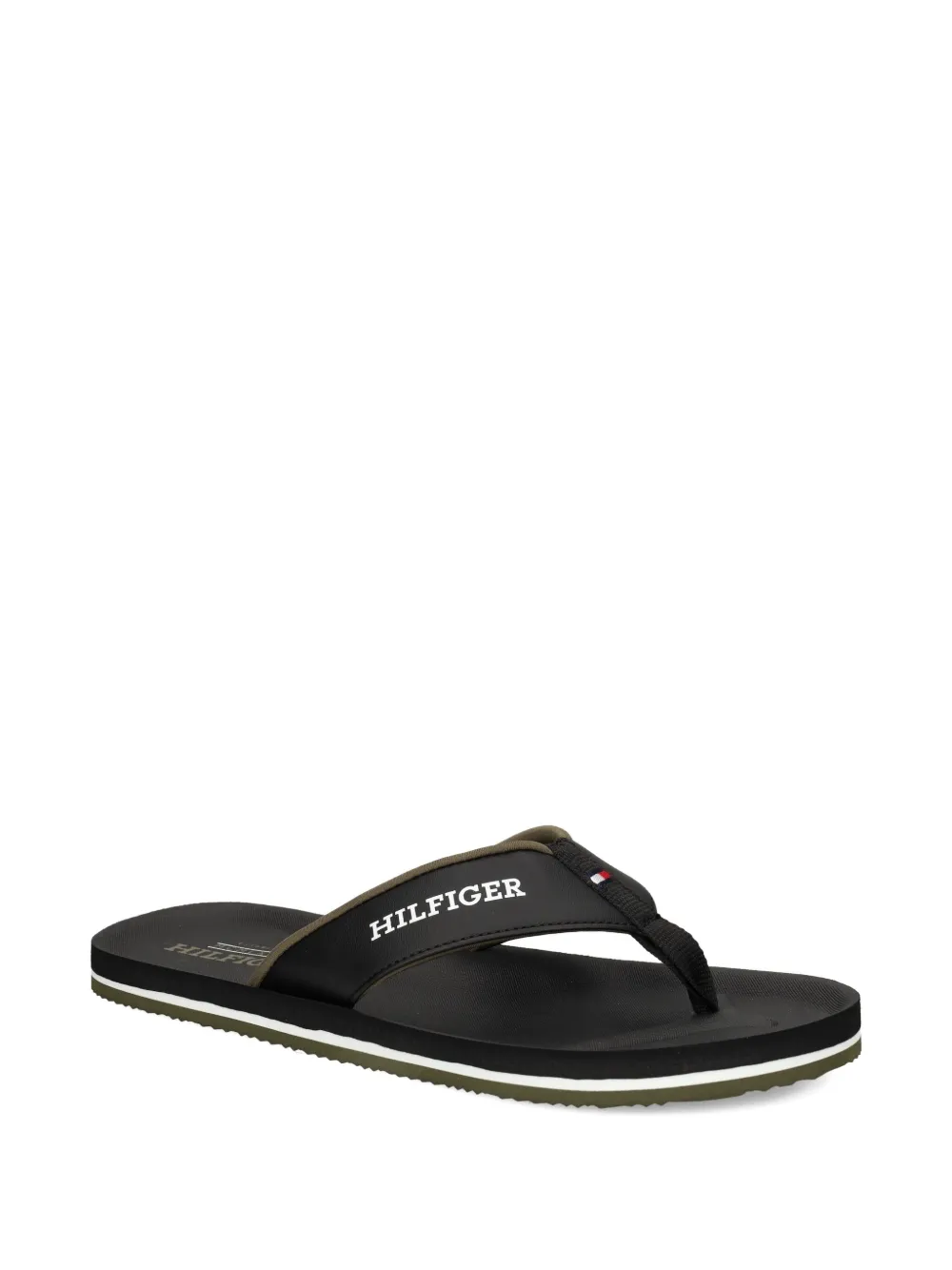 Tommy Hilfiger logo-strap flip flops | Image 2