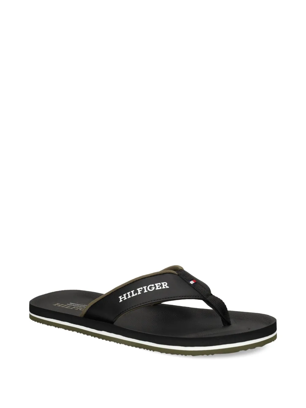Tommy Hilfiger logo-strap flip flops | Image 2