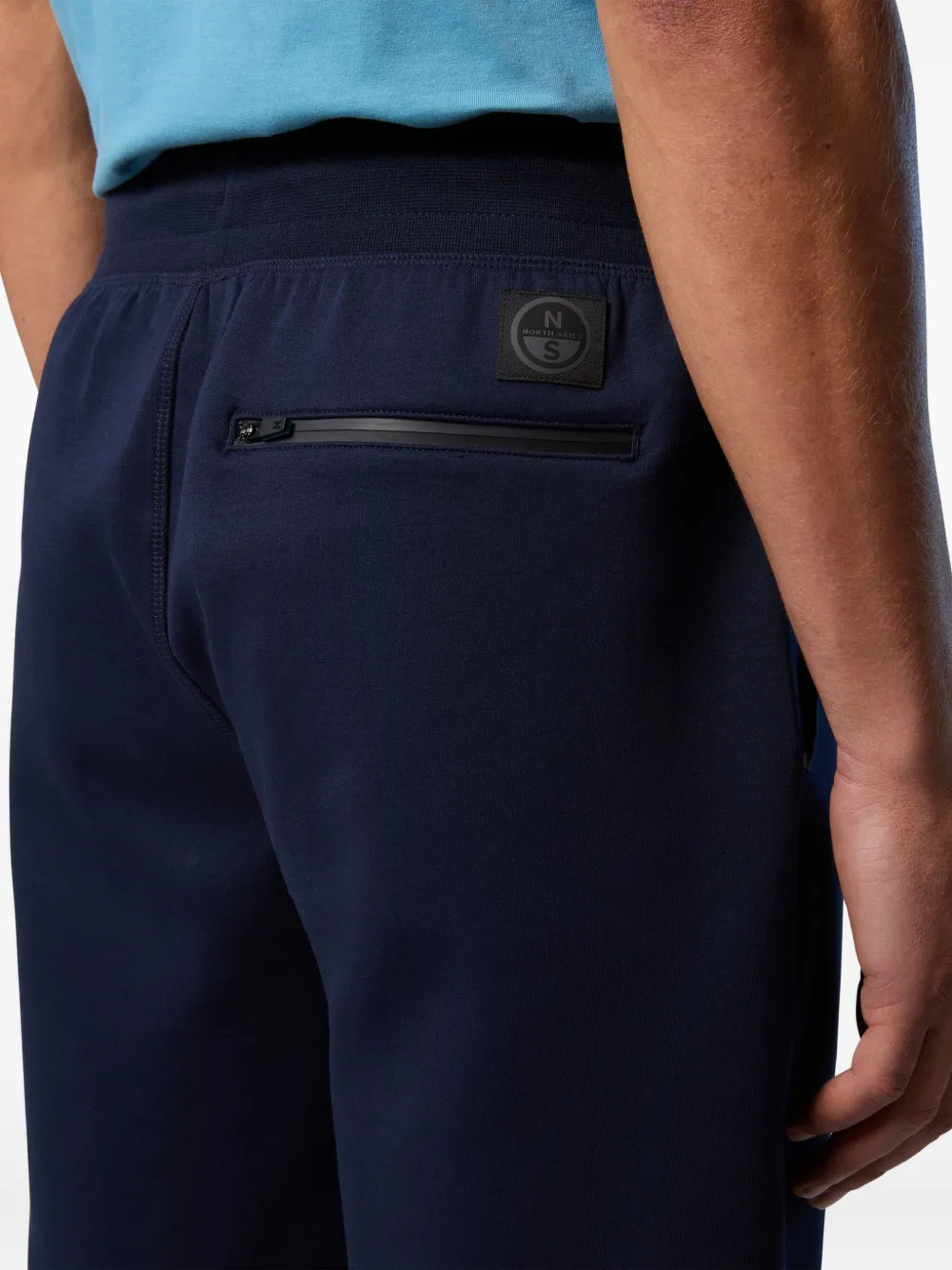 North Sails drawstring pocket shorts Blauw