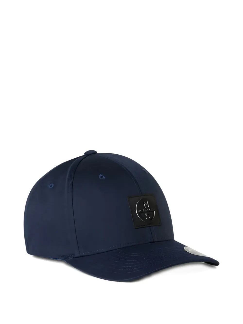 North Sails logo-plaque baseball cap - Blauw