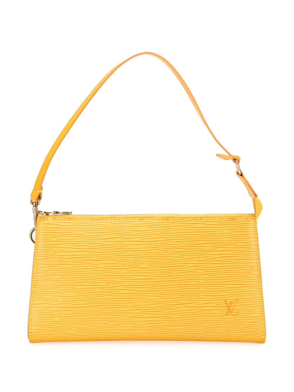 Louis Vuitton Pre-Owned 2000 エピ ポシェット アクセソワール ショルダーバッグ - イエロー Louis Vuitton Pre-Owned 2000 エピ ポシェット アクセソワール ショルダーバッグ - イエロー