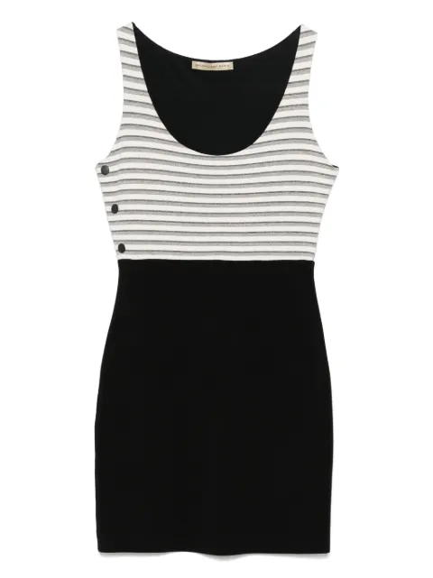 Balenciaga Pre-Owned 2010s striped mini dress
