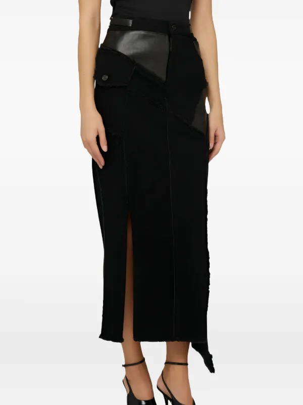 Tom Ford Asymmetrical Skirt in Black