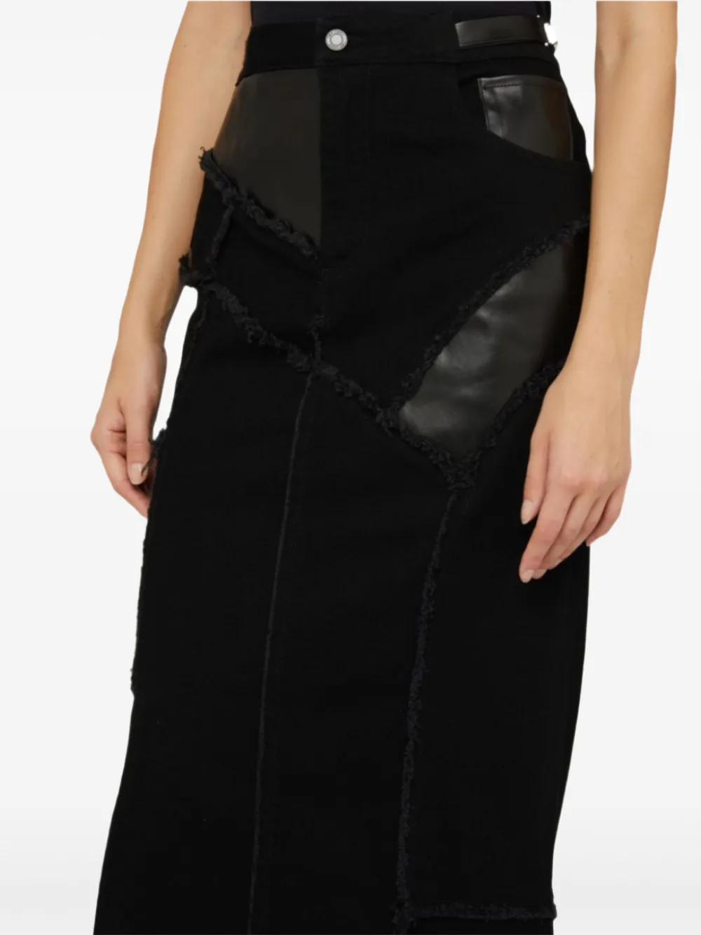 TOM FORD asymmetrical skirt - Zwart