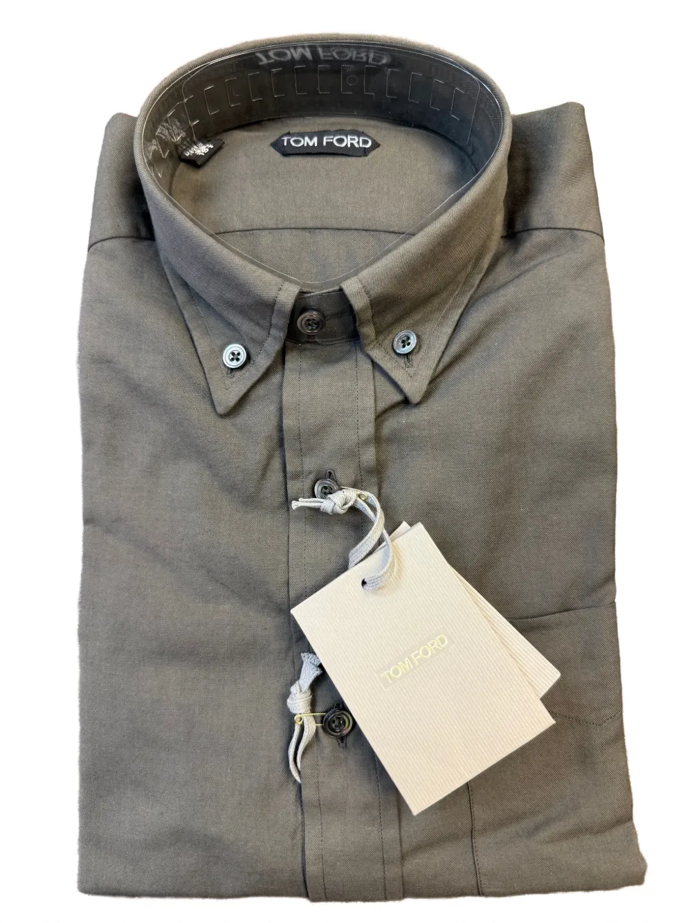 TOM FORD Overhemd met lange mouwen - Grijs
