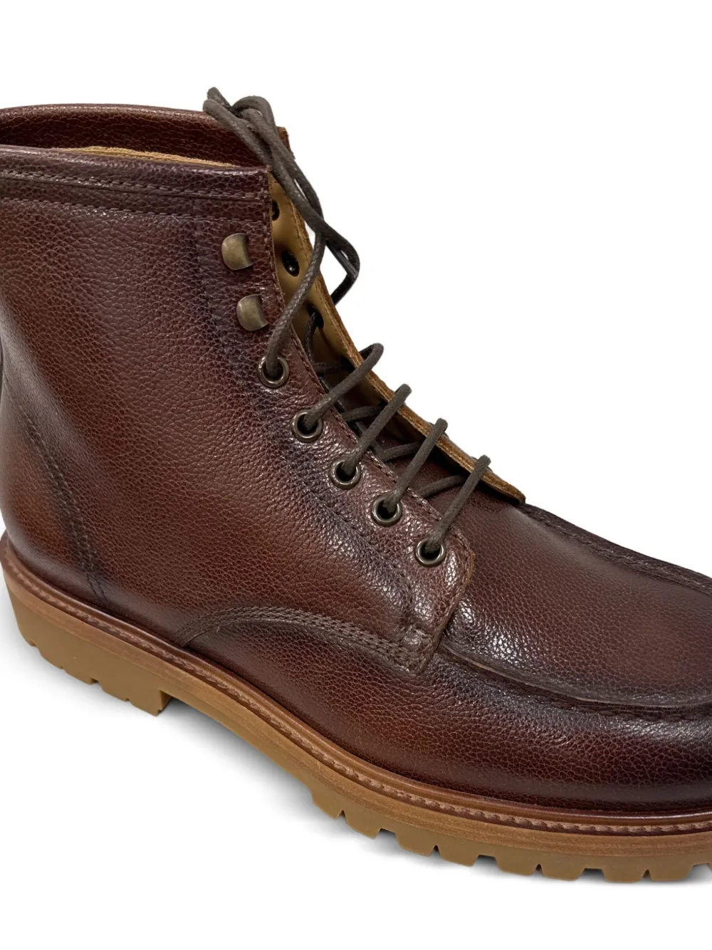 Brunello Cucinelli leather lace-up ankle boots | Desert Boots | Image 2