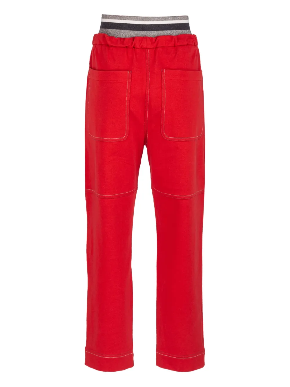 Brunello Cucinelli lurex-detail track pants | Sweatpants | Image 2