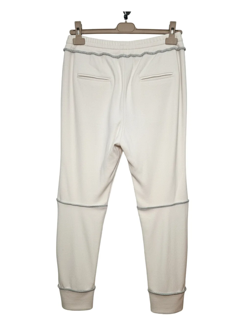 Brunello Cucinelli Drawstring-waist Track Pants In Neutral