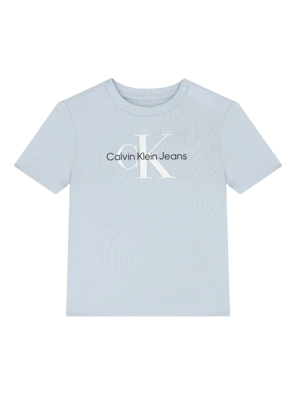 Calvin Klein Kids T-shirt met logoprint Blauw