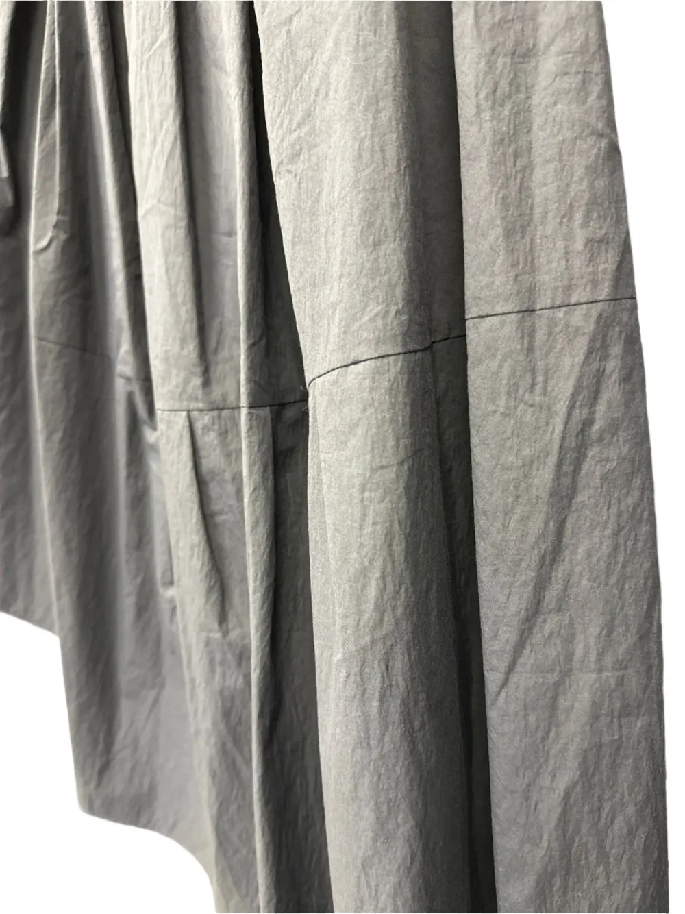 Brunello Cucinelli pleated asymmetric skirt Blauw