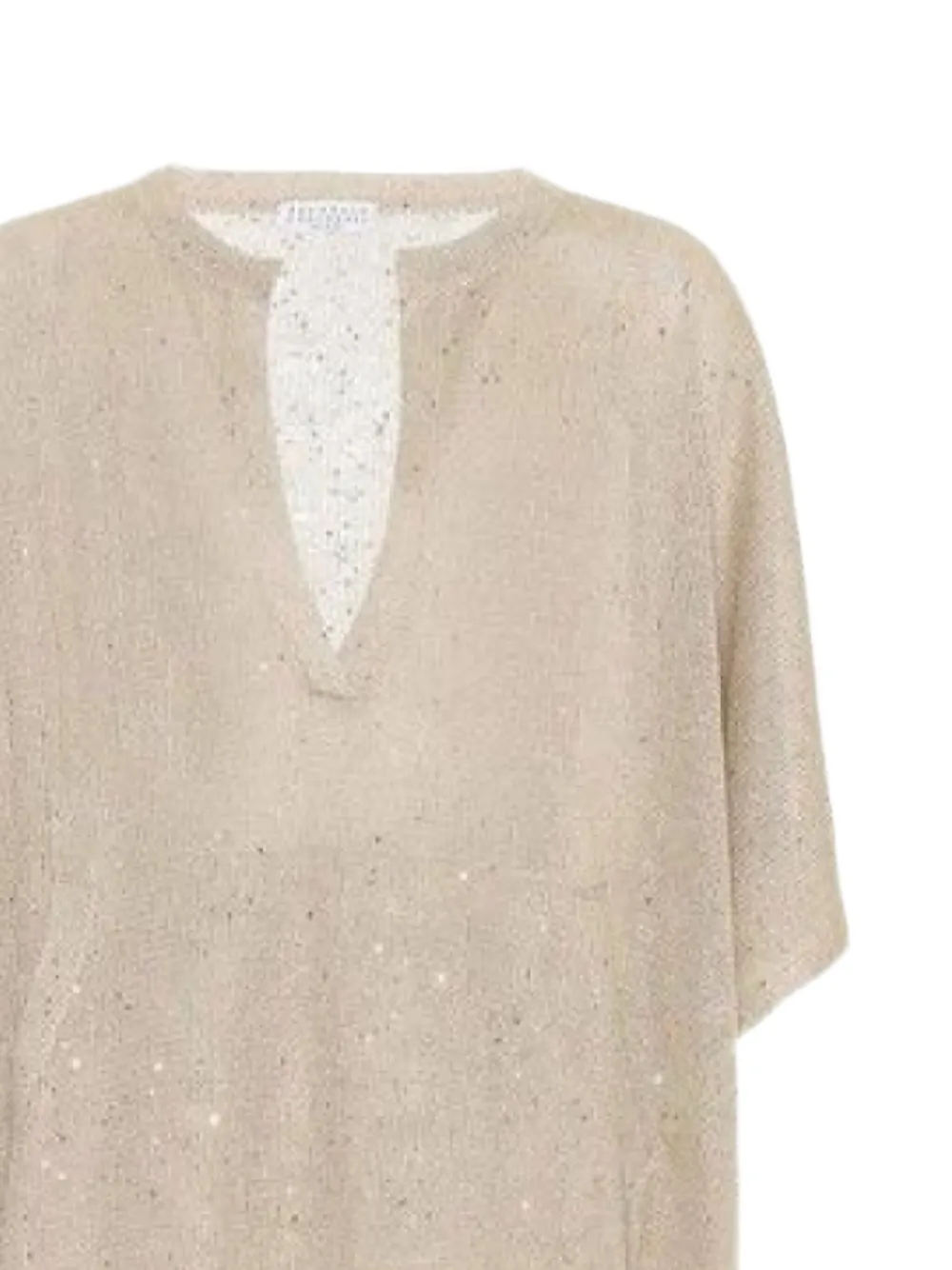 Brunello Cucinelli metallic-threading tunic | Tunic Tops & Kaftans | Image 2