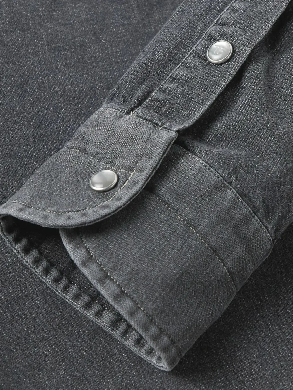 TOM FORD Denim overhemd Zwart