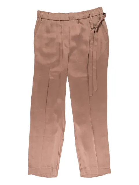 Brunello Cucinelli pantalones con pretina elástica