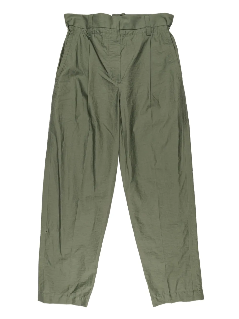 Brunello Cucinelli Broek met toelopende pijpen Groen