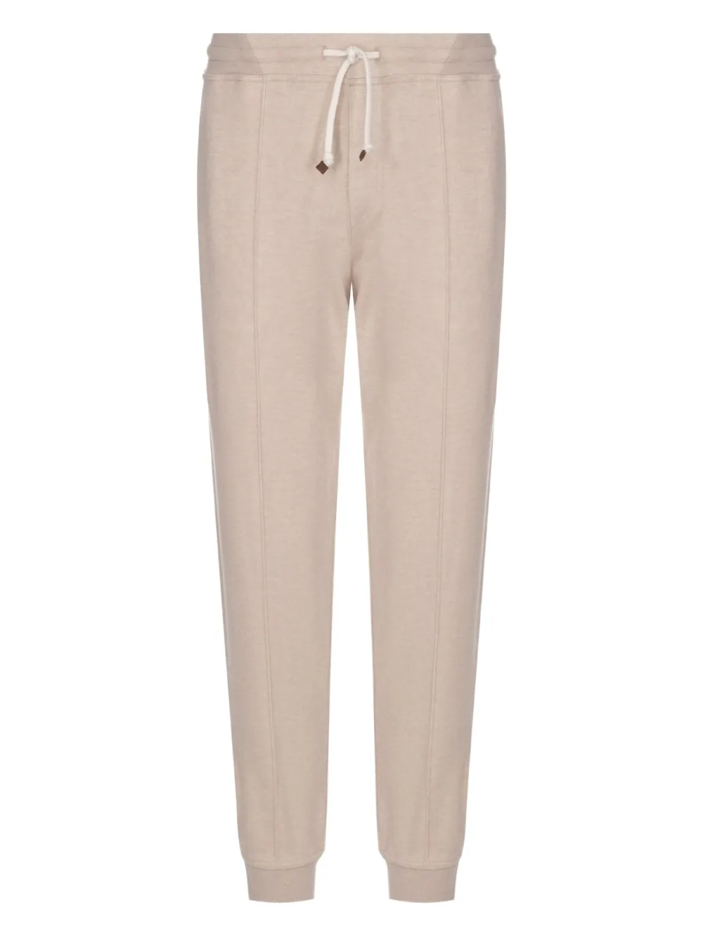 Brunello Cucinelli mélange-effect track pants | neutro | Image 1