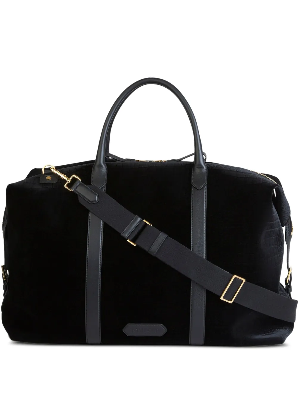 Tom Ford Crocodile-effect Duffle Bag