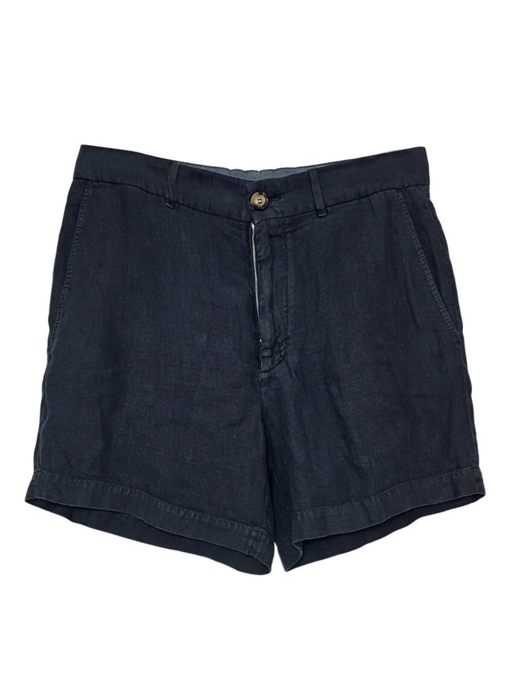 Brunello Cucinelli button zip shorts | Blue | Image 1