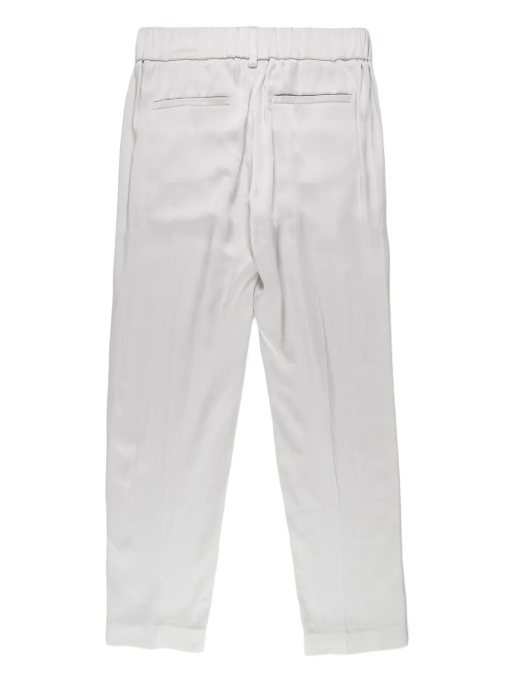 Brunello Cucinelli Broek met elastische taille - Grijs