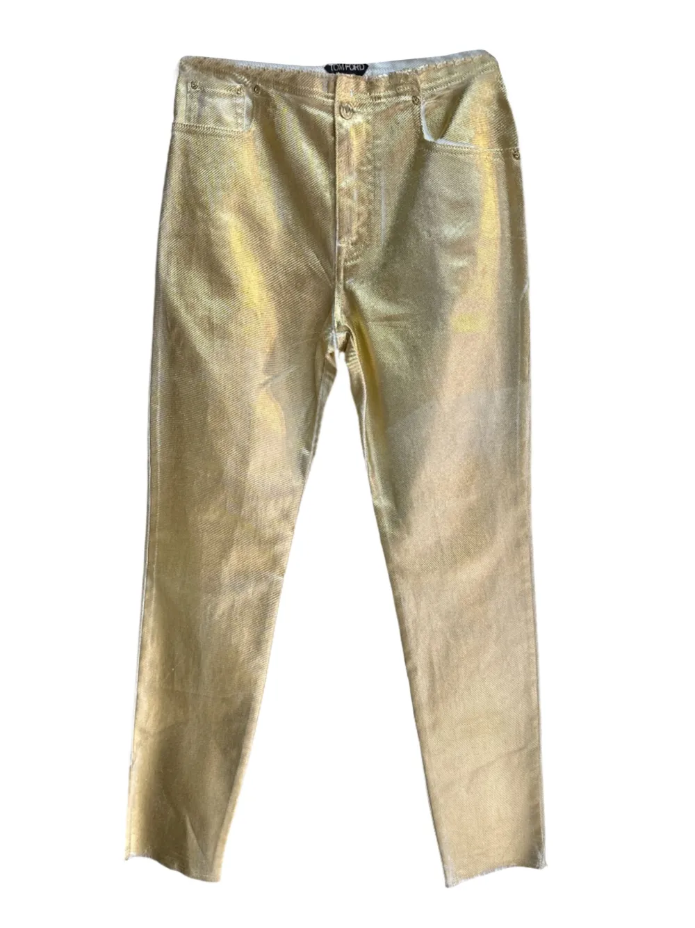 Tom Ford Coated-finish Jeans