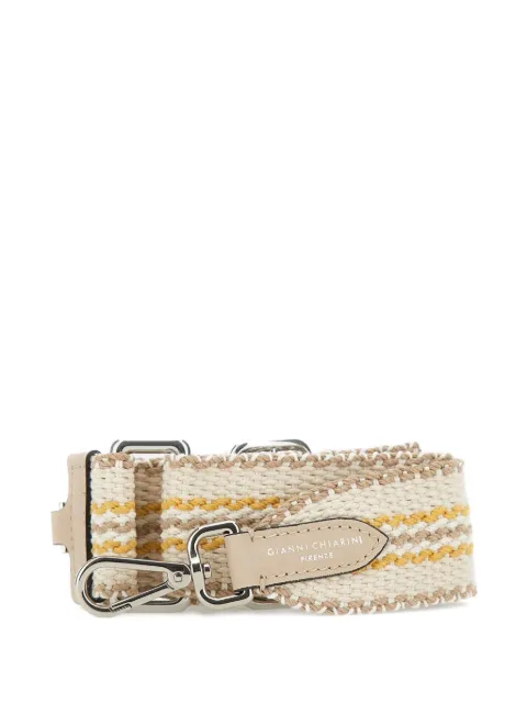 GIANNI CHIARINI bride à logo imprimé