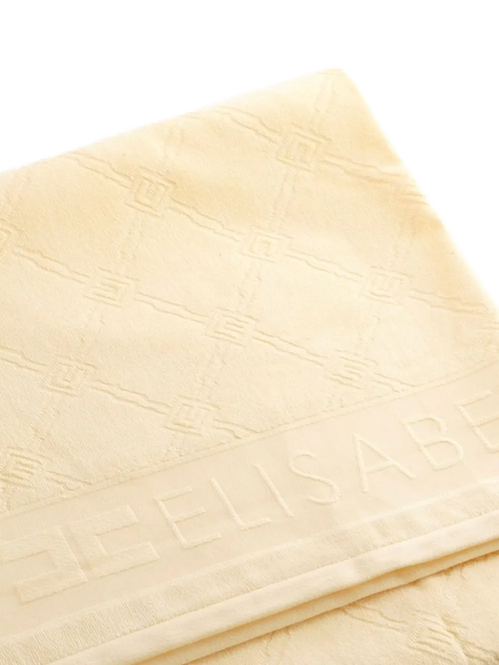 Elisabetta Franchi jacquard terry beach towel | Beach Accessories | Image 2