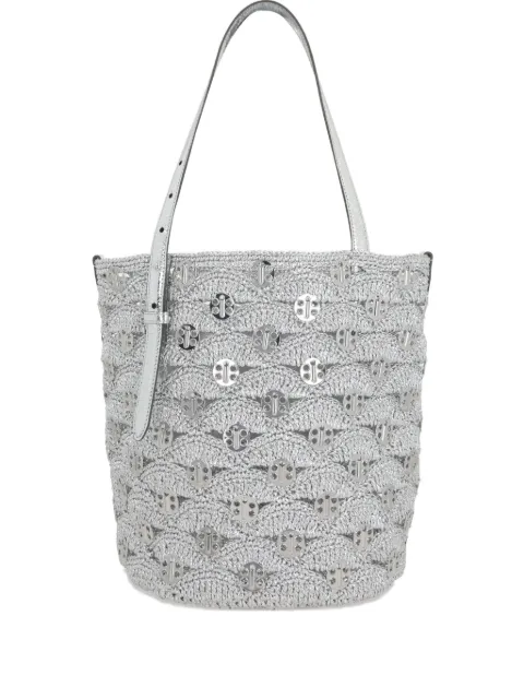 Rabanne crochet tote bag