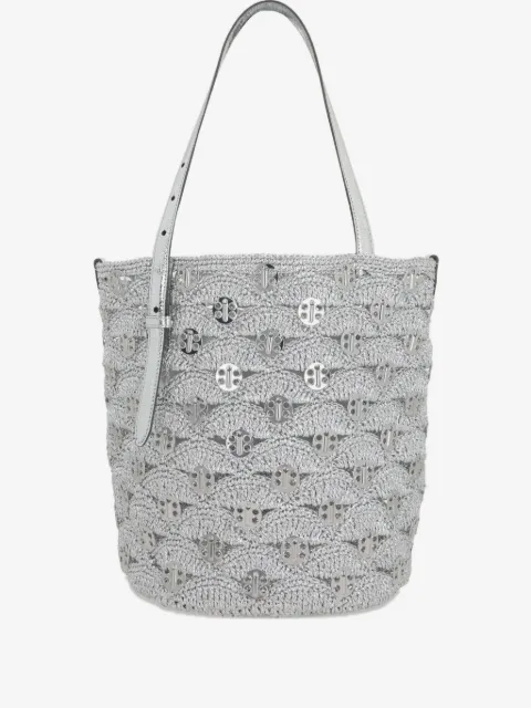 Rabanne crochet tote bag